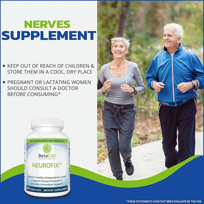 Neurofix Nerve Support Supplement - 60 Veg Capsules