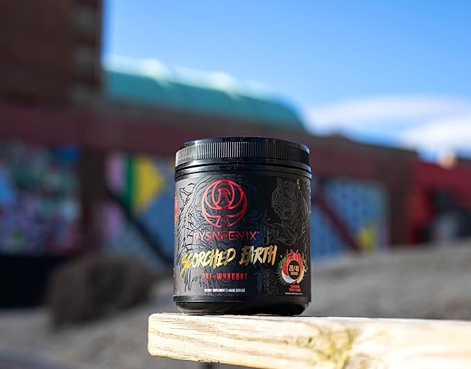 Scorched Earth Pre Workout Powder - Energy & Focus with Dual-Source Caffeine, Nootropics | Pumps from Citrulline, Beta Alanine, Nitrosigine®, GlycerPump™ (Tiger's Blood)