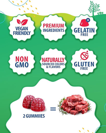 Zinc Gummies for Kids - Chewable Zinc Gummy Supplement for Children Immune Support - Low Sugar Natural Antioxidant Non-GMO Zinc Vitamin Chewables for Toddlers & Teens