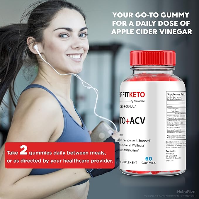 (3 Pack) KeepFit Keto ACV Gummies, Official Keep Fit Keto+ACV Gummies, Premium Apple Cider Vinegar, All Natural Keto Plus ACV Formula, ACV Keto Gomitas Reviews (180 Gummies)