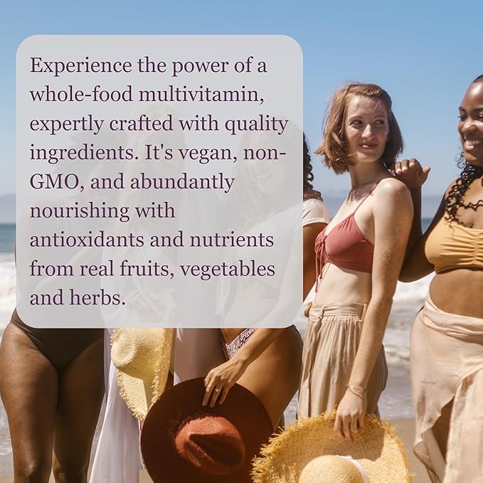 Dr. Fuhrman Women's Daily Multivitamin - Vegan Formula for Women Over 50, 120 Capsules, Essential Vitamins for Optimal Health and Wellness