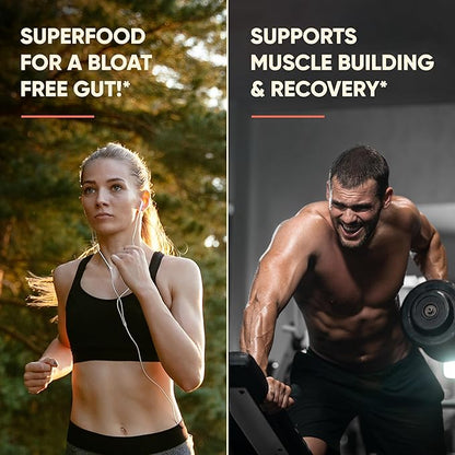 Grass Fed Bovine Colostrum Powder For Humans, Adults | 65 Servings Cows Supplement | High IgG For Best Gut Health | Immunity & Muscle Recovery Support | Unflavored Moo Superfood For Men & Women