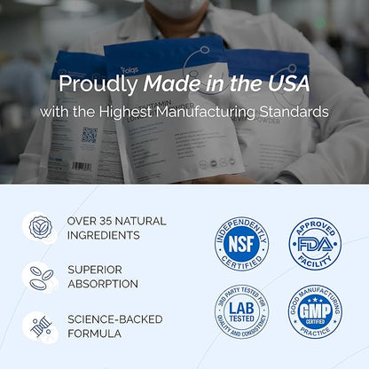 Multivitamin Longevity Powder for Healthy Aging - Whole Body Health and Immune Support - Digestive and Gut Health - Multivitamin for Women and Men 40+ - Mushroom Extracts, A,D3,E, B-Complex