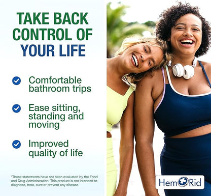 HemRid Max - Fast Hemorrhoid Relief. Get The Hemorrhoid Pills That Actually Work. Works in Just 2-5 Days.