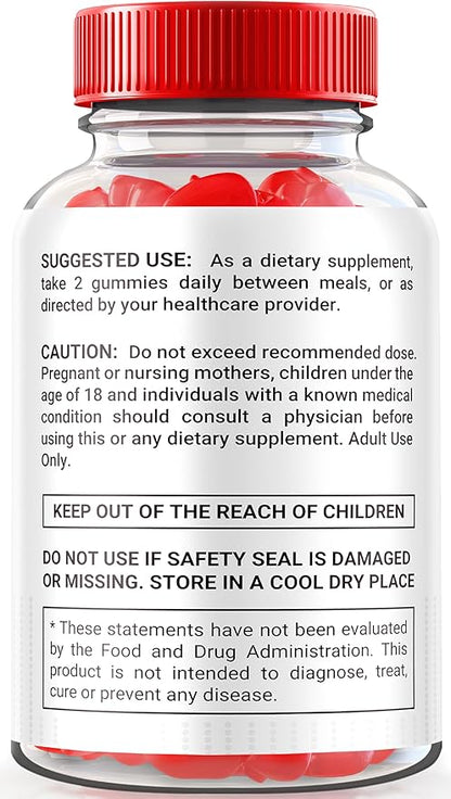 (2 Pack) Vital Surge Gummies, VitalSurge Gummies All Natural, Vital Surge Gomitas, Apple Cider Vinegar Supplement, Official Vital Surge Gummies Reviews (120 Gummies)