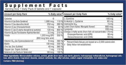Orthomol Fertil Plus 30, Male Prenatal Supplements, Vital Nutrients for Conception with Selenium and L-Carnitine, 30-Day Supply