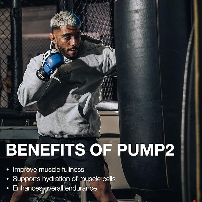 RAW Pump2 Pre Workout | Glycerol Pump Pre Workout Supplement, Pair Pump Supplement for Best Results Or Any Preworkout Powder | Enhanced Hydration and Boost Energy | Unflavored (20 Servings)