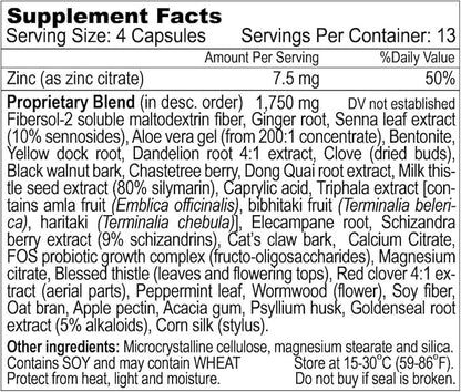 Century Systems The Cleaner 2 Pack Bundle 7 Day Women's and 7 Day Men's Ultimate Body Detox, 52 Capsules Each