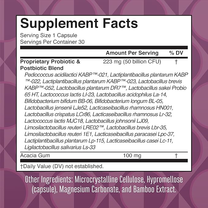 MaryRuth Organics 3-in-1 Daily Health 40+ Probiotics for Women | Clinically Tested | Estrogen Supplement for Women | 50 Billion CFU | Allergen Free | 30 ct