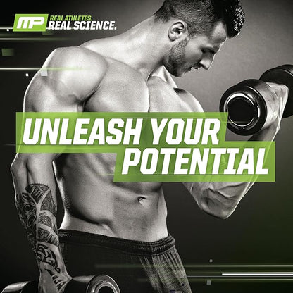 MusclePharm Essentials Creatine Monohydrate Powder, Pre Workout Muscle Builder & Post Workout Muscle Recovery Supplement, Ultra-Pure 100% Monohydrate Creatine Powder, 60 Servings, Unflavored