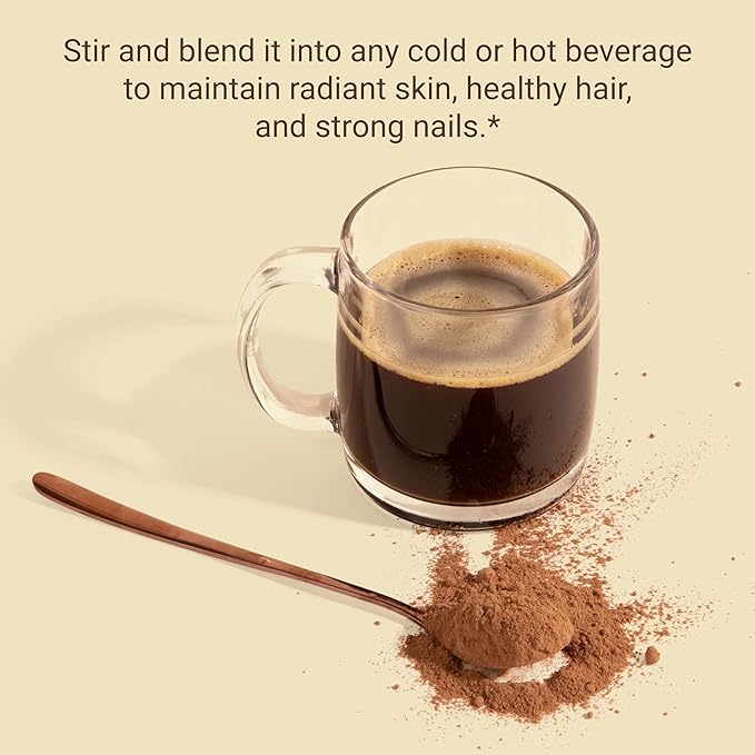 Live Conscious Collagen Peptides Powder - Chocolate Collagen Powder - Hair, Skin, Nail, and Joint Support - Type I & III Grass-Fed Collagen Supplements for Women and Men - 30 Servings - 15oz