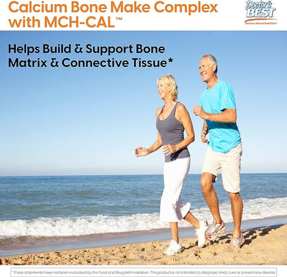 Doctor's Best Calcium Bone Maker Complex with MCHCal, Supports Bone Health, Muscular, Skeletal & Vascular Health, 180 Caps