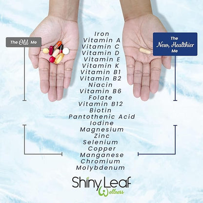 Bariatric Multivitamin with Iron Once-a-Day and Cherry Chewable Calcium Citrate for Post Bariatric Surgery Including Gastric Bypass and Sleeve (1 Month)