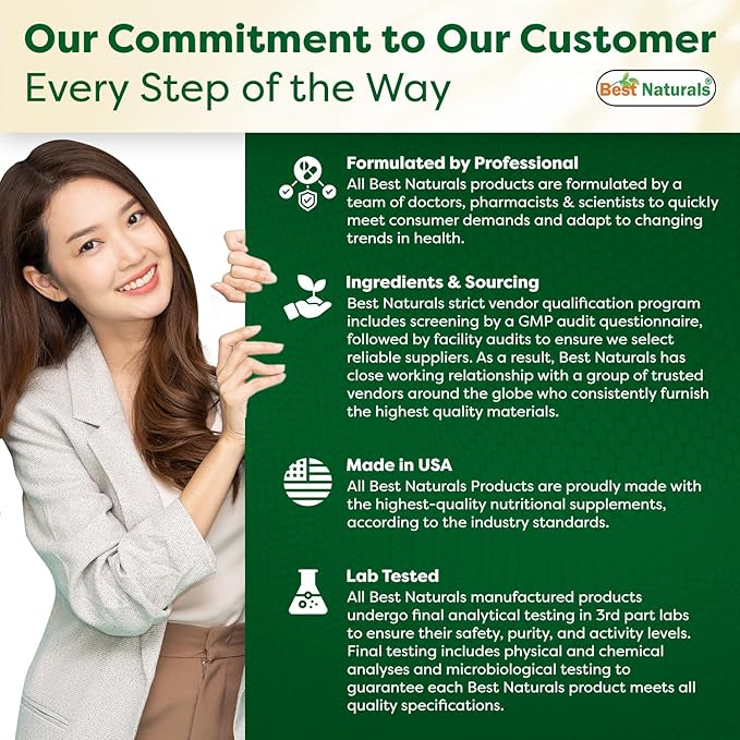 Best Naturals, Glucosamine Chondroitin and MSM Joint Supplements, 2600 mg per Serving, (180 Count (Pack of 3))