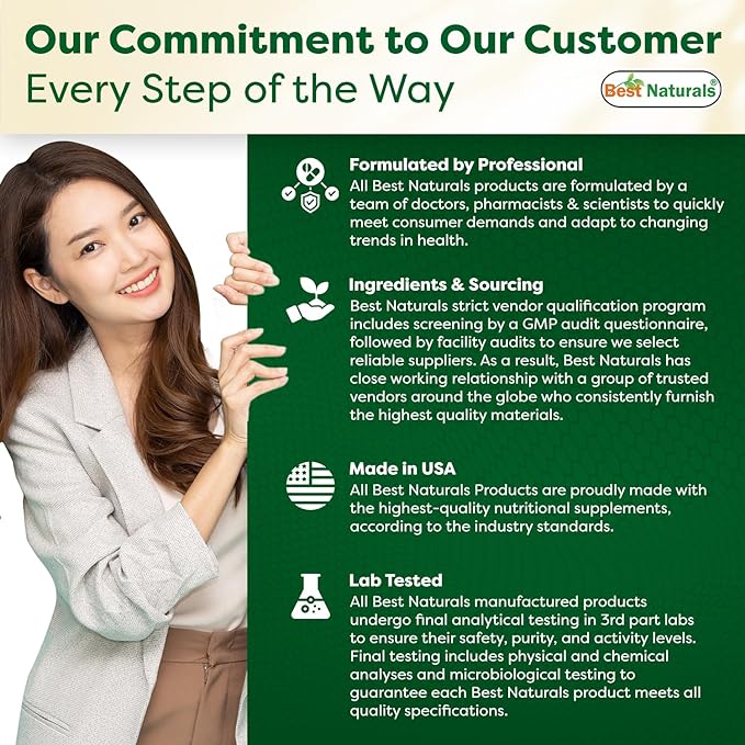 Best Naturals, Glucosamine Chondroitin and MSM Joint Supplements, 2600 mg per Serving, (180 Count (Pack of 2))