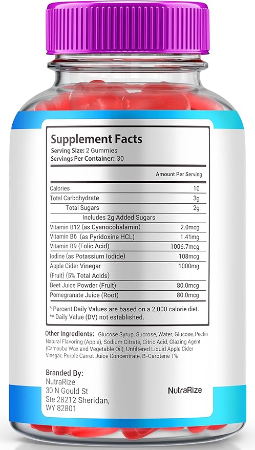 (2 Pack) Slim Aura Keto ACV Gummies, Official SlimAura Keto + ACV Gummies, All Natural Apple Cider Vinegar Gummy, Premium Keto Plus ACV Formula, ACV Keto Gomitas (120 Gummies)