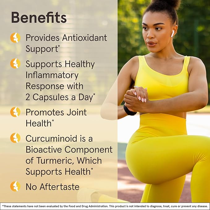 Jarrow Formulas Curcumin 95 500 mg,Turmeric Curcumin Extract for Antioxidant Support, Bone and Joint Support Dietary Supplement,120 Veggie Capsules,Up to 120 Servings, Pack of 12