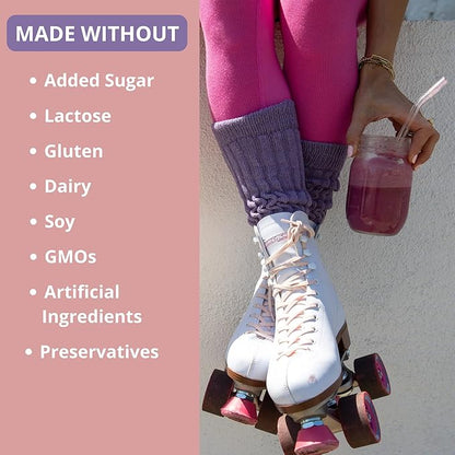 Philosophie Plant Based Superfood Powder - Vegan Protein Powder with Rice Protein, Maca Root Powder & Acai Berry - Organic Dairy Free Superfood Blend - Protein Powder Without Artificial Sweeteners