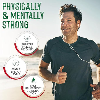 Electrolytes Powder Plus (50 Servings), 0 Calorie Keto, 0 Sugar, No Maltodextrin,1000mg Potassium,120mg Calcium,120mg Magnesium, Hydration Powder (50 Servings, Hibiscus)