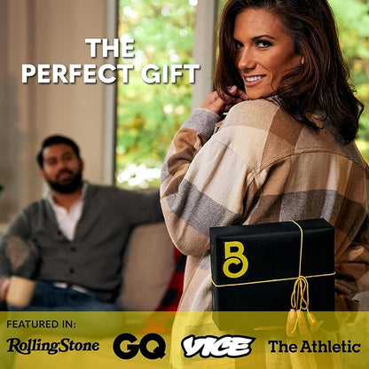 Beard Club Men's Boar Bristle Brush - Birchwood Grooming Tool for Styling, Taming and Healthy Beard Growth