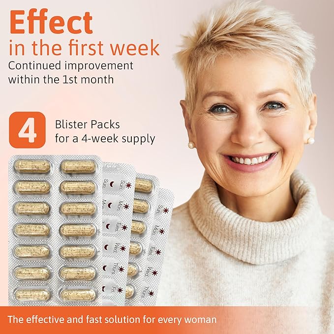 Femarelle Unstoppable Post Menopause Supplements for Women - Provides Bone, Vaginal, Joint, Muscle Health Support - Non Hormonal Vitamins for Hormone Balance - 1 Month Supply