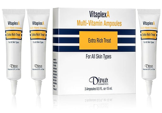 VitaplexA Multi-Vitamin Ampoules Extra Rich Treatment, 3 Ampoules .5 oz. 15 ml.