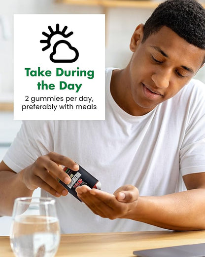 Multivitamin for Women & Men – High Potency, Vegetarian Immune Support Supplement with Vitamin D, Vitamin C, Iodine & Zinc – Multivitamin Gummies for Adults, 90 Count