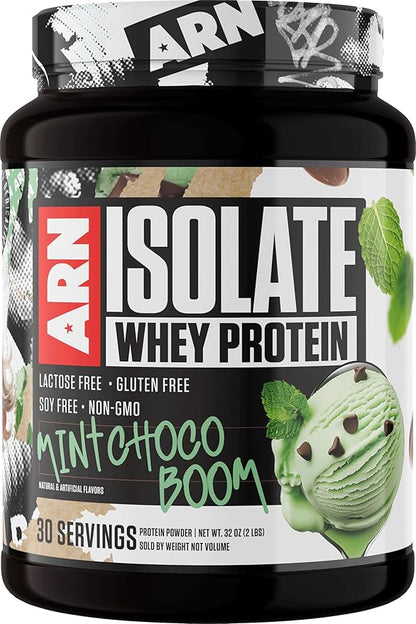 Arms Race Nutrition | ARN | Isolate Whey Protein (30 Servings, Mint Choco Boom)