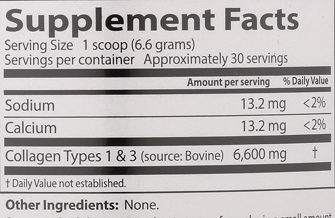 Doctor's Best Pure Collagen Types 1 & 3, Promotes Healthy Skin Hair & Nails – Bone & Joint Support, 7.1 Ounce (Pack of 1)