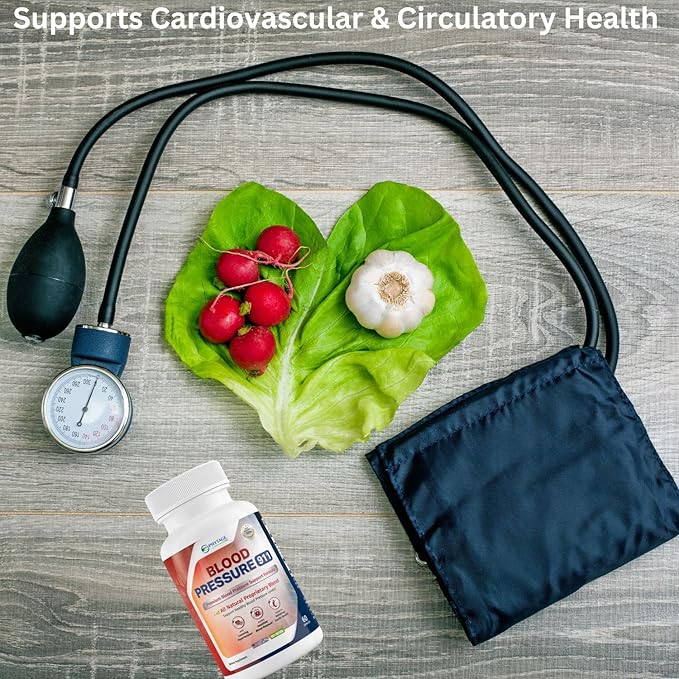 Blood Pressure 911 Premium Supplement - BP Support Pills. 60 Capsules