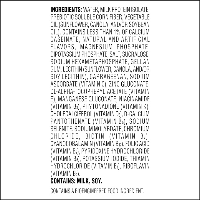 Atkins Creamy Vanilla PLUS Protein Shake, 30g Protein, 7g Fiber, 1g Net Carb, 1g Sugar, Keto Friendly, Low Carb, High Protein Drink, 12 Count