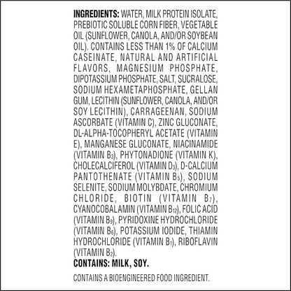 Atkins Creamy Vanilla PLUS Protein Shake, 30g Protein, 7g Fiber, 1g Net Carb, 1g Sugar, Keto Friendly, Low Carb, High Protein Drink, 12 Count