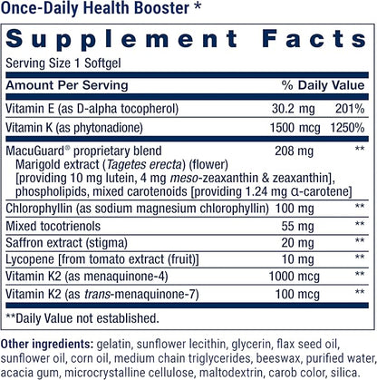 Life Extension Comprehensive Nutrient Packs Advanced, Curcumin, Fish Oil, multivitamin, CoQ10, multis and Supplements, 30 on-The-go Packets, Gluten-Free, Non-GMO