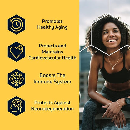 spermidineLIFE Natural Supplement, Plant-Based, Wheat Germ Extract with High Spermidine Content and Zinc for Cell Renewal, Vegan-Friendly, 60 Capsules