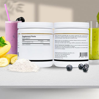 Simplesa AAKG Arginine Powder, L-Arginine Alpha-Ketoglutarate Supplement, 2000mg Per Serving, Supports Brain Health, Memory, Focus and Healthy Aging Processes, 250g Powder Supplement