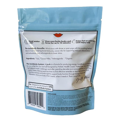 JOULEBODY 5 PM Good Feeling Organic Tulsi Tea | Post Workout Immunity Boost | 10 Count