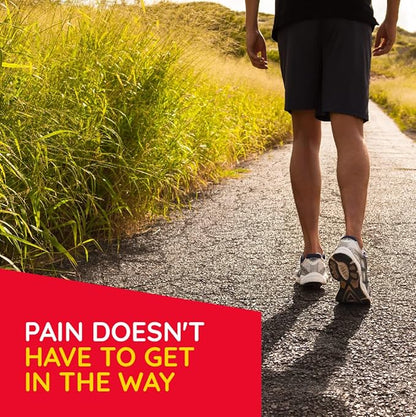 T-Relief Arnica +12 Natural Relieving Actives for Back Pain Joint Soreness Muscle Aches & Stiffness Whole Body Fast-Acting Relief for Women & Men - 100 Tablets