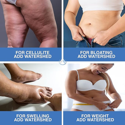 THE ENCLARE NUTRITION Water Pills Diuretic Water Retention, Liver Detox, Kidney Cleanse, Weight, Swelling, Edema, Bloating Relief, Fluid Balance Watershed Max Strength (1)