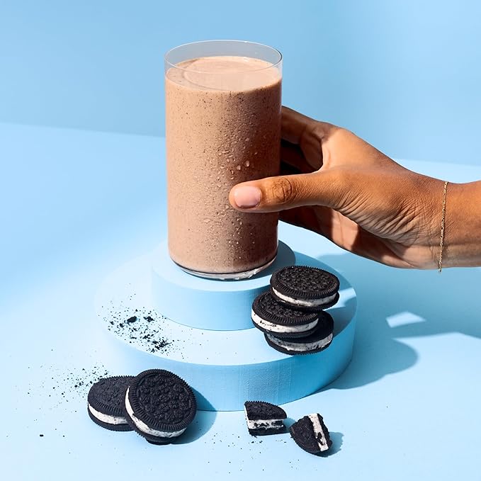 VitaHustle ONE - Superfood Meal Replacement Shake, Plant Based Protein Powder, Vegan. 86 Superfoods, Vitamins, & Minerals, Ashwagandha, Adaptogens. Founded by Kevin Hart. (Cookies & Cream) 15 Servings