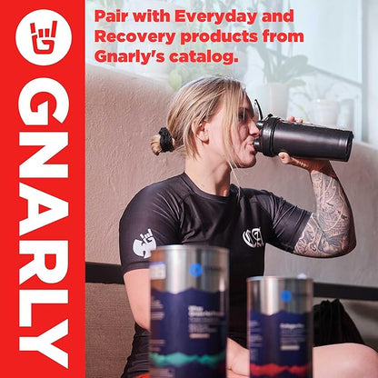 Gnarly Nutrition Natural Pre-Workout Powder - Endurance & Recovery, NSF Contents Certified, Vegan Pre Workout Wellness, Sports Nutrition - Mango, Caffeine 14.82oz