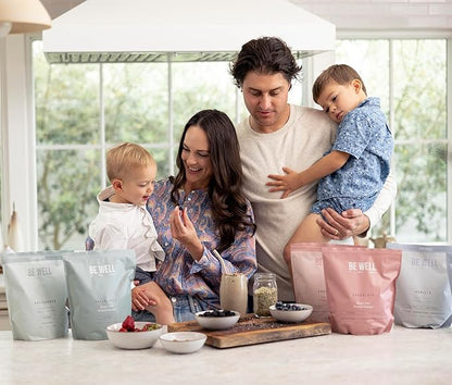 Be Well by Kelly Plant-Based Vegan Protein Powder Sample Pack - Paleo and Keto Friendly, Dairy-Free & Gluten-Free - Low Carb Protein Powder with - 20g+ Protein (3 Servings)