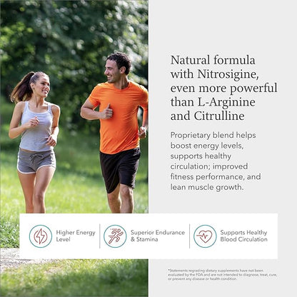 Juvenon BloodFlow-7 Nitric Oxide Supplement with Nitrosigine