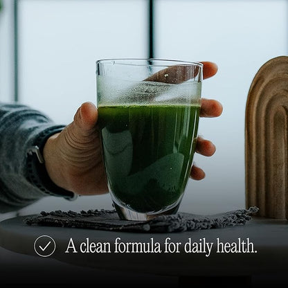 BARE PERFORMANCE NUTRITION, BPN Strong Greens Superfood Powder, Improved Digestion, Increased Energy, Immune System Support, Sweet Mint, 30 Servings