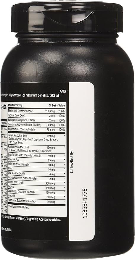 GNC Mega Men Energy and Metabolism Supplement, 90 Count