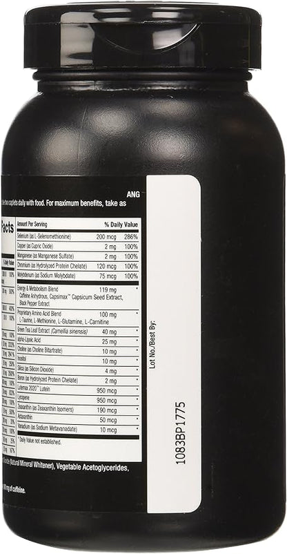 GNC Mega Men Energy and Metabolism Supplement, 90 Count