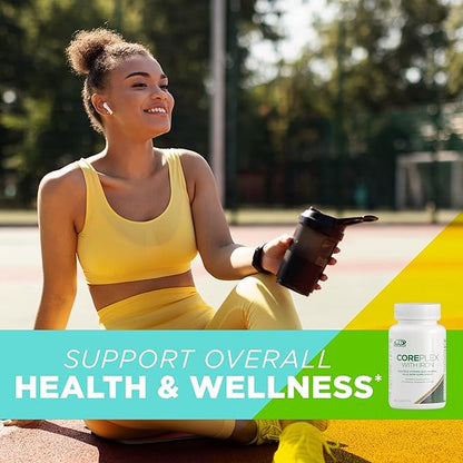 AdvoCare CorePlex with Iron - Multivitamin with Vitamin A, B-6, B-12, C & E - Also Includes Thiamine, Folic Acid & Magnesium - 180 Caplets