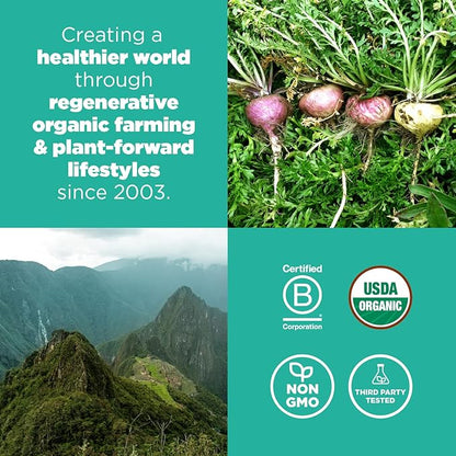 Navitas Organics Maca Powder, 4 oz. Bag, 23 Servings — Organic, Non-GMO, Low Temp-Dried, Gluten-Free