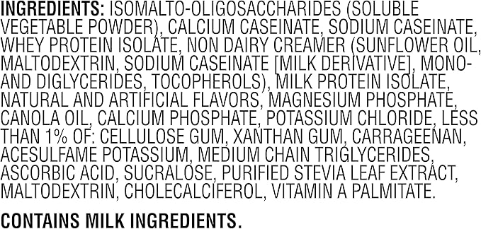 Muscle Milk ZERO, 100 Calorie Protein Powder, Vanilla, 15g Protein, 1.65 Pound, 25 Servings