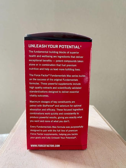 FORCE FACTOR Longjack Tongkat Ali Max, Tongkat Ali for Men, Male Stamina and Vitality Supplement Made with Key Natural Ingredients for Superior Absorption, 1200mg, 120 Capsules, 2-Pack