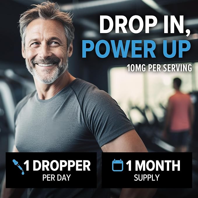 10X Health Superhuman Energy Methylene Blue Pharmaceutical Grade Liquid Drops with Black Pepper Extract - Boost Energy, Enhance Focus & Cognitive Support - Pina Colada Flavor, Vegan, Non-GMO (30 ml)